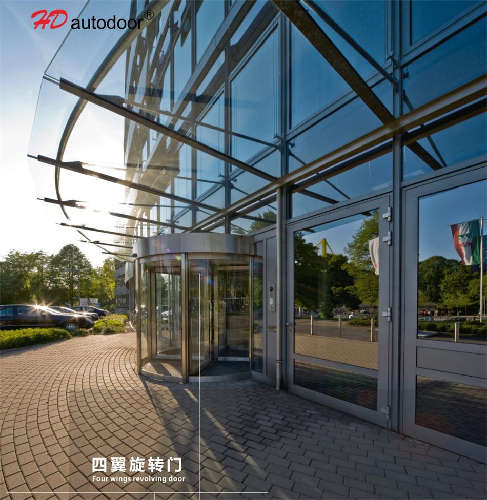 兩翼、三翼、四翼旋轉(zhuǎn)門：青島恒達(dá)自動門(圖5)